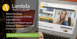 Lambda - Responsive Moodle Theme